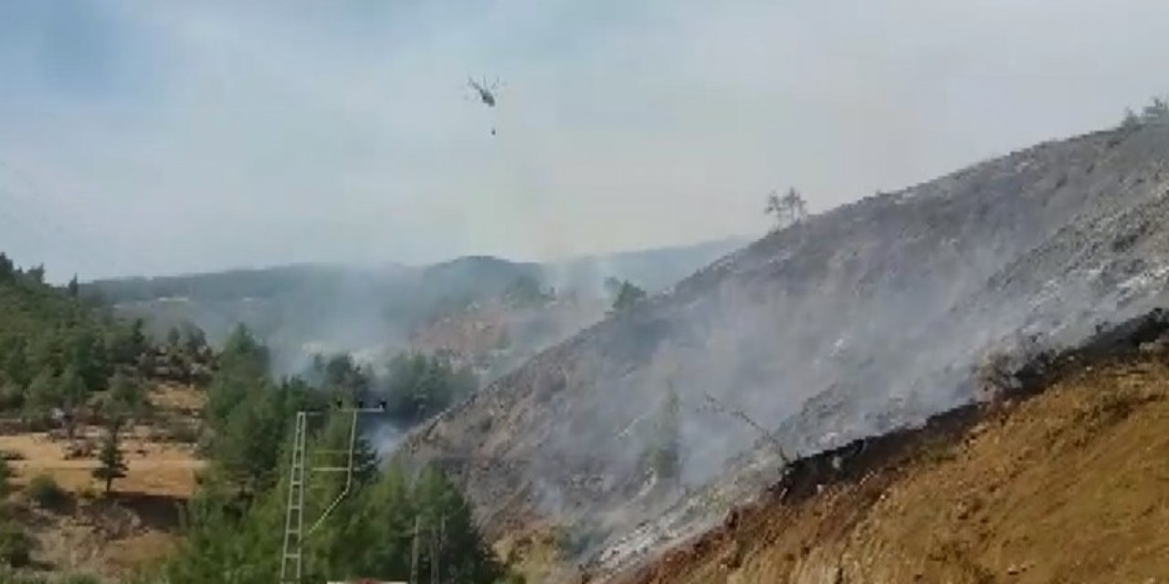 Kahramanmaraş’taki yangın kontrol altına alındı