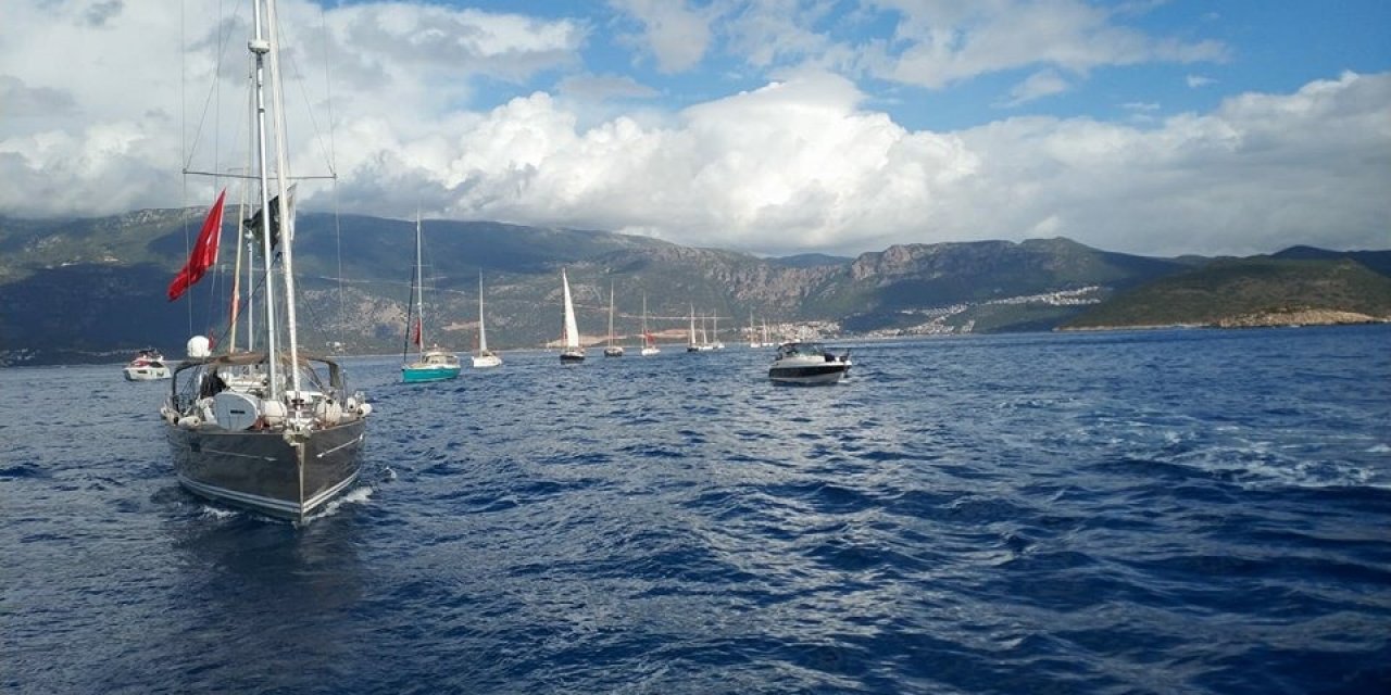 Cumhuriyet Bayramı Antalya Kaş’ta coşkuyla kutlandı