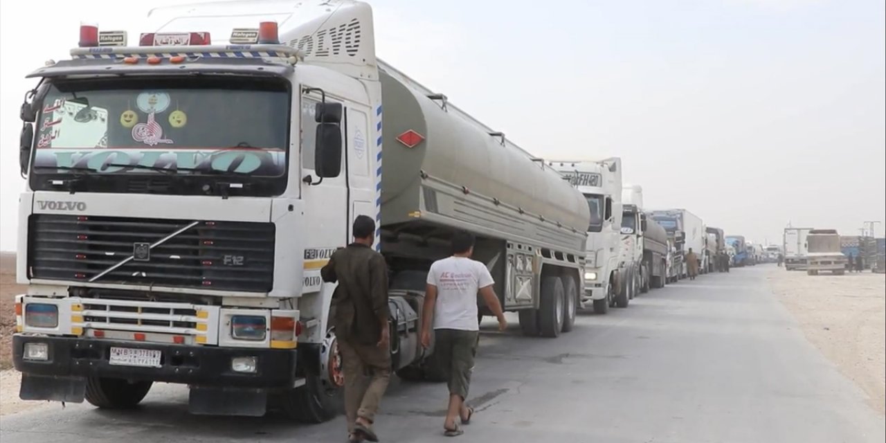 Terör örgütü YPG/PKK ile Esed rejimi arasındaki petrol ticareti sürüyor