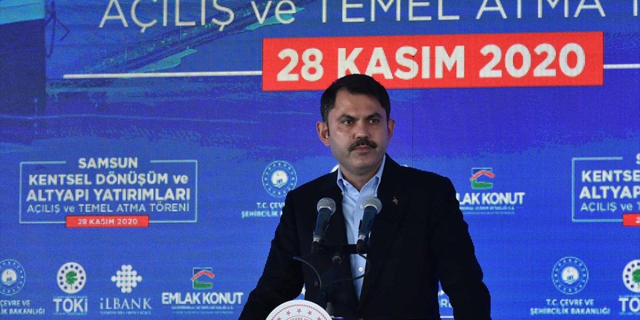 Çevre ve Şehircilik Bakanı Kurum: 5 yılda 1,5 milyon konutu dönüştürmek için canla başla çalışıyoruz