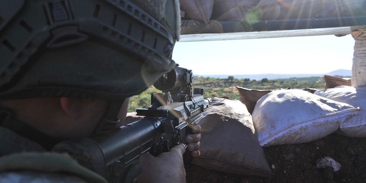 Barış Pınarı bölgesine saldırı girişiminde bulunan 9 PKK/YPG'li terörist etkisiz hale getirildi