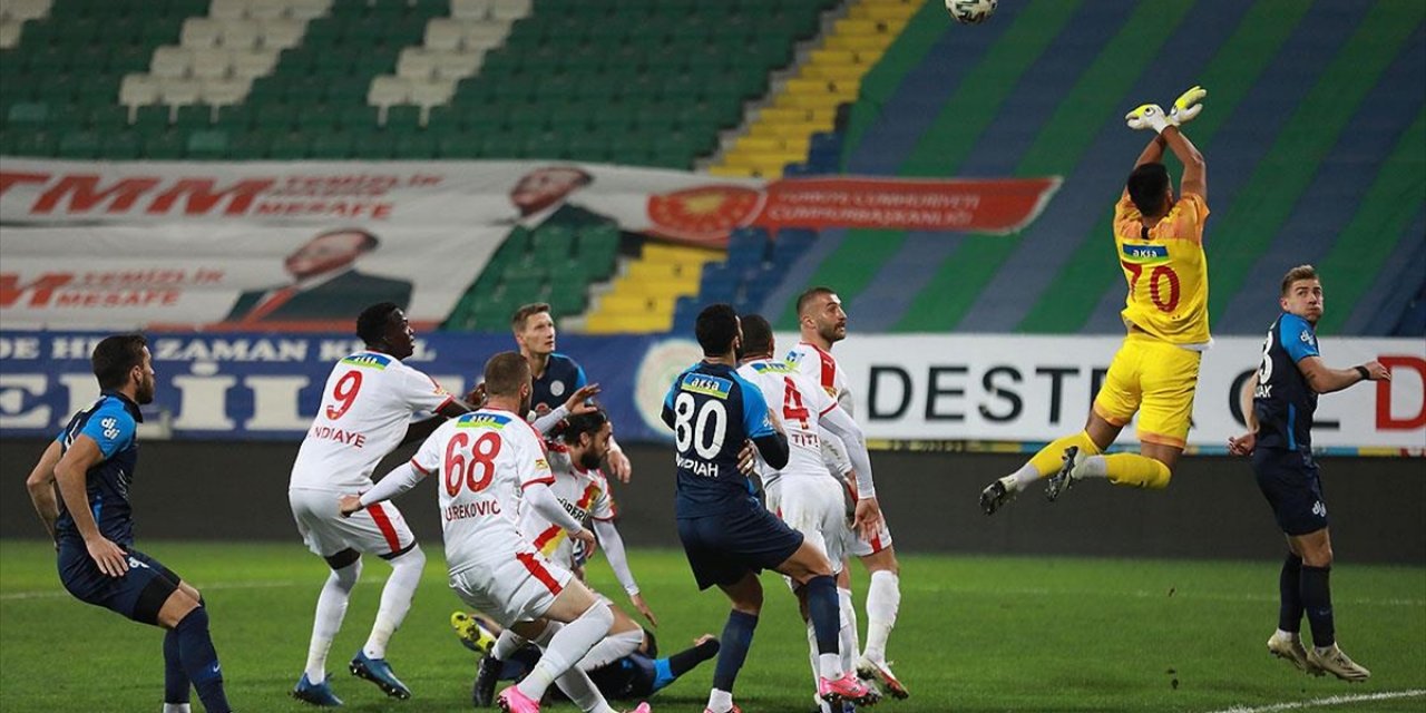 Çaykur Rizespor 3 puanı son dakikada aldı