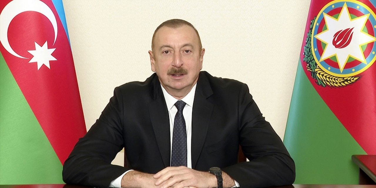 Azerbaycan Cumhurbaşkanı Aliyev: Nahçıvan'a açılacak ulaştırma koridoru bölgeye yeni olanaklar getirecek