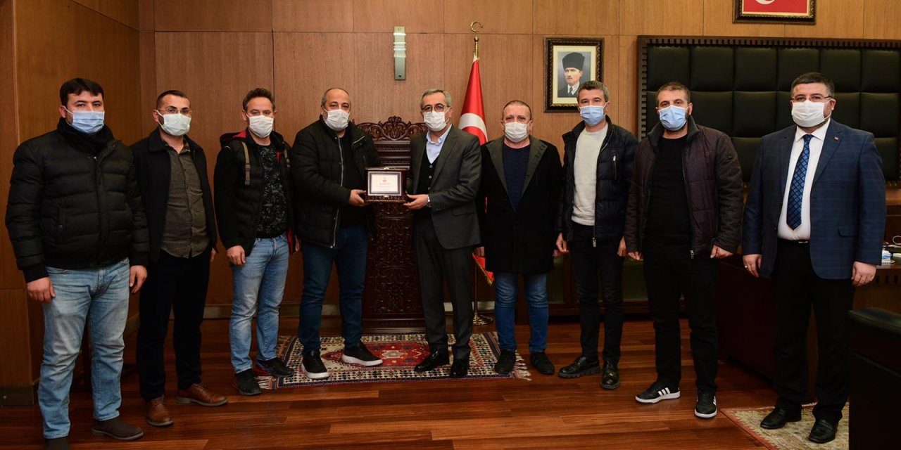 Kahramanmaraşspor’dan Hayrettin Güngör’e destek teşekkürü