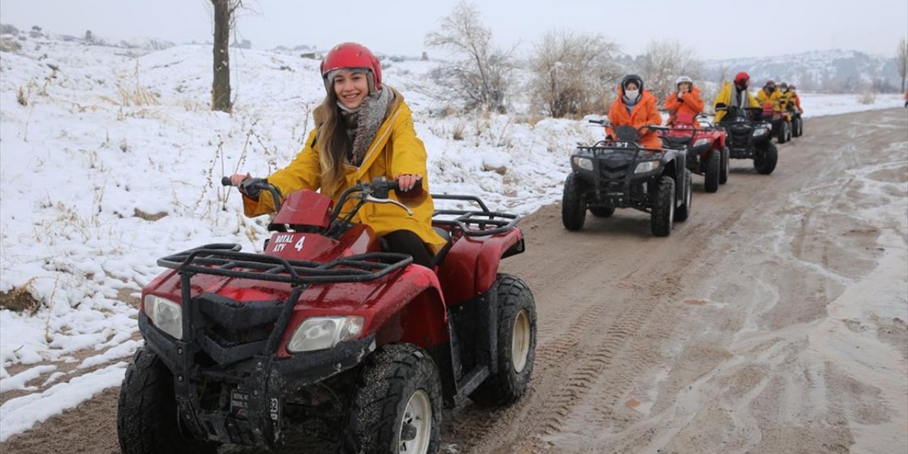 Peribacalarındaki kış aktiviteleri turistleri cezbediyor