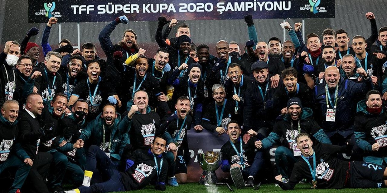 Süper Kupa Trabzonspor'un