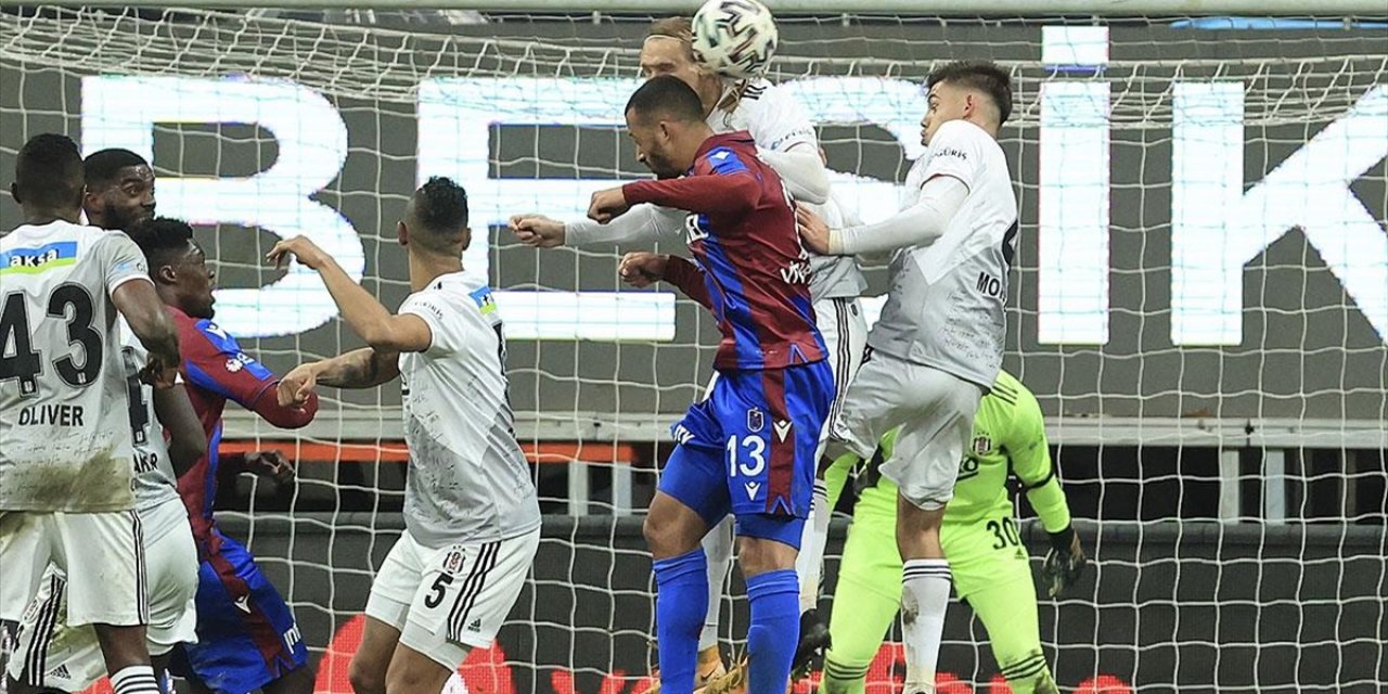 Beşiktaş'ın yenilmezlik serisini Trabzonspor bitirdi