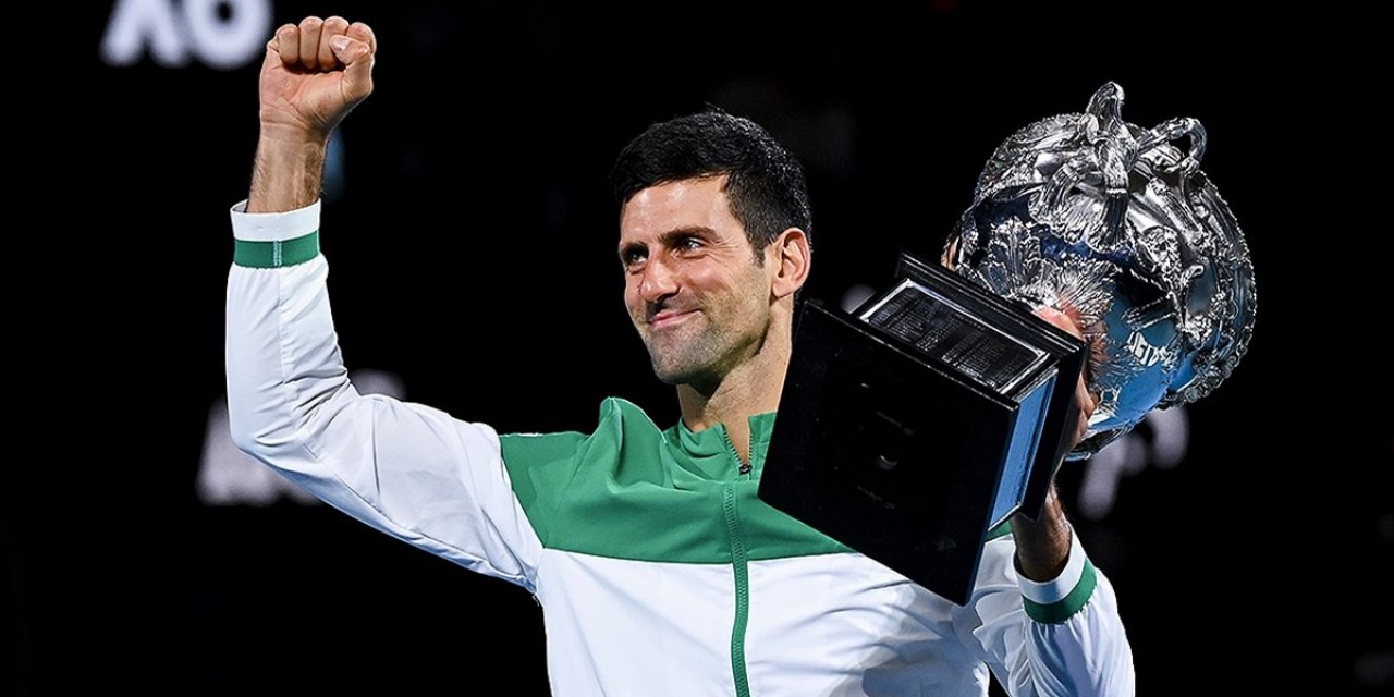 Avustralya Açık'ta tek erkekler şampiyonu Djokovic