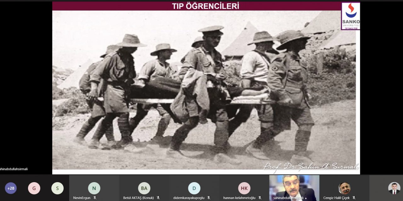 Çanakkale Savaşlarında Sağlık hizmetleri konuşuldu