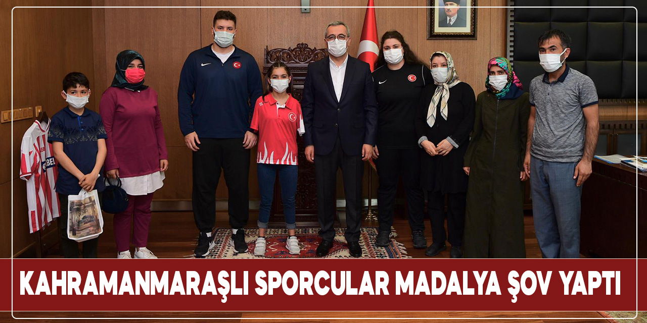 Kahramanmaraşlı sporcular madalya şov yaptı