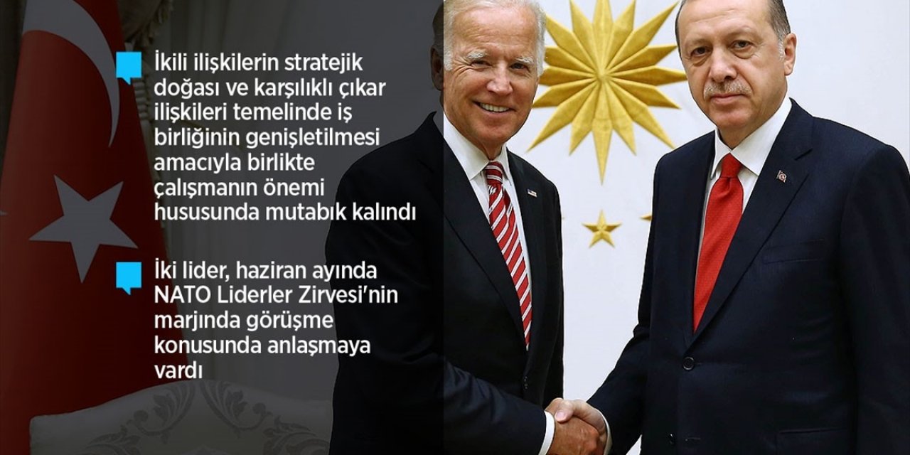 Erdoğan, Biden ile görüşmesinde, FETÖ'nün ABD'deki varlığı ve ABD'nin PKK/PYD'ye verdiği desteğin çözümünü vurguladı