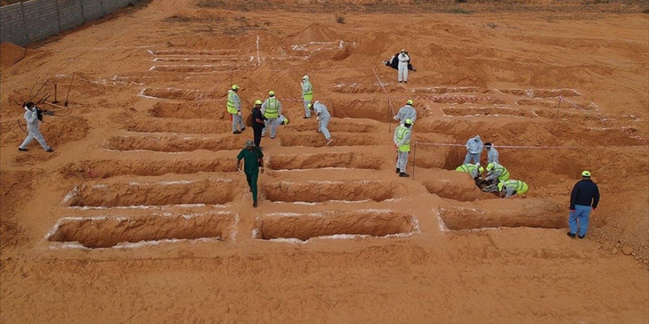 Libya'nın toplu mezarlar kenti Terhune'de üç ceset daha bulundu