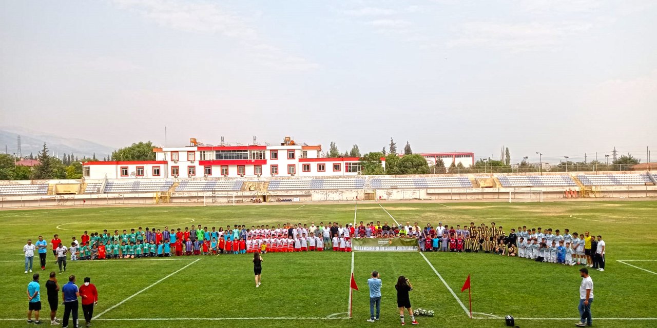 Kahramanmaraş’ın genç futbolcuları yeşil sahada hünerlerini sergiledi