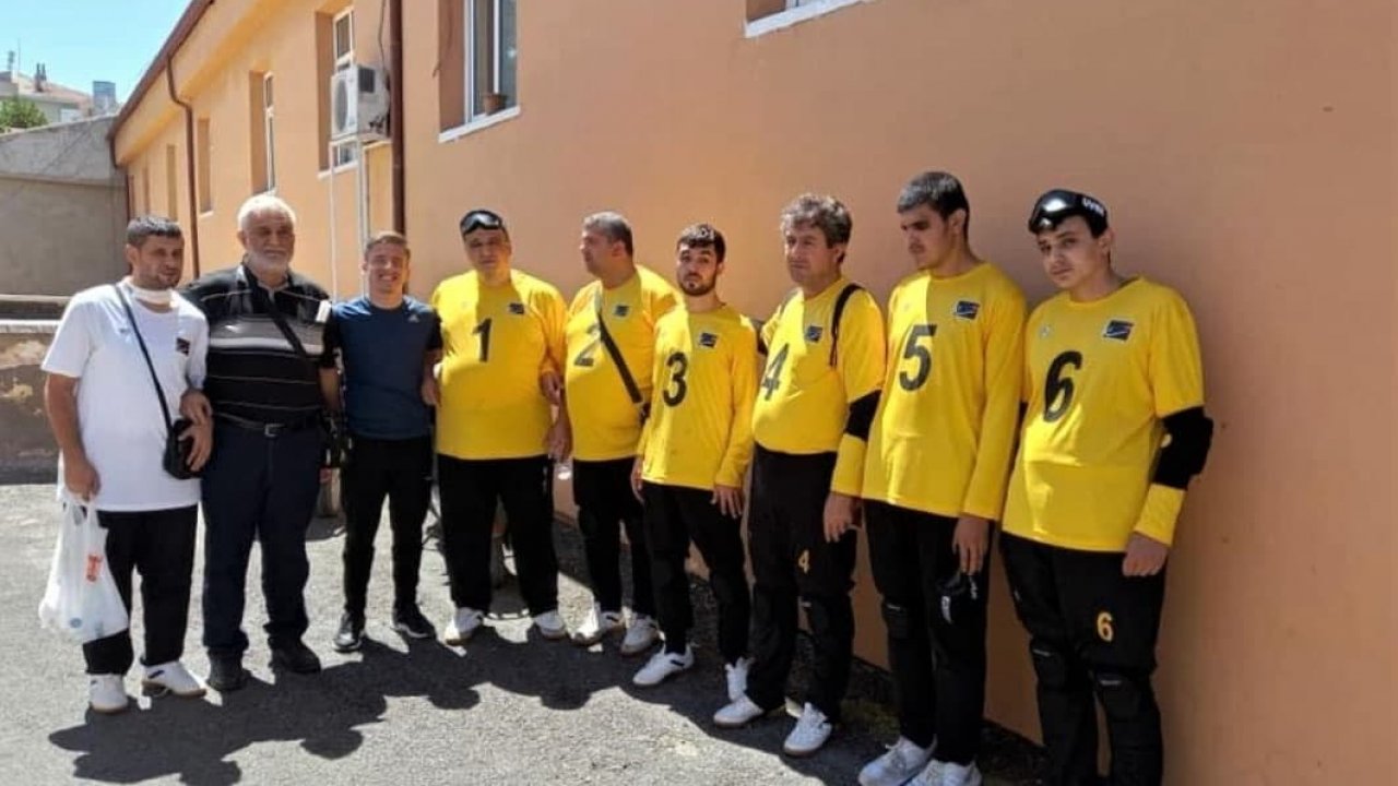 Kahramanmaraş'ın Goalball takımı lige iyi başladı