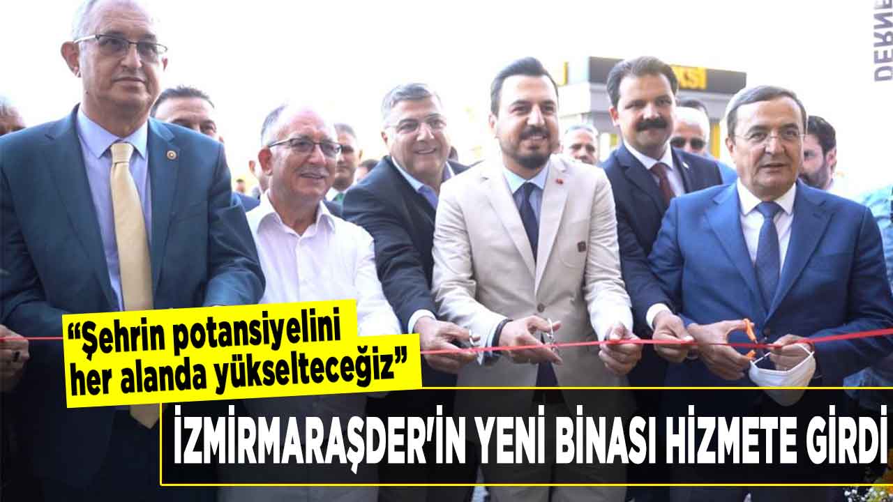 İZMİRMARAŞDER'in yeni binası hizmete girdi