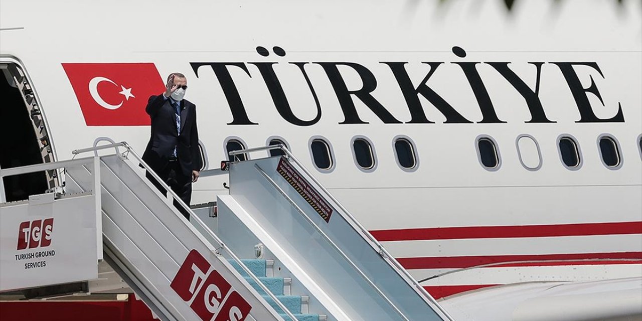 Cumhurbaşkanı Erdoğan Rusya'ya gitti