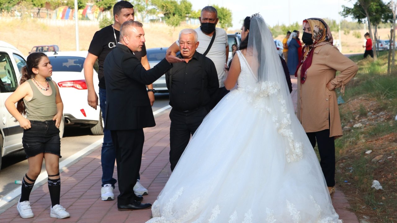 Düğün günü dış çekime giden gelin ve damadın altınlarını çaldılar