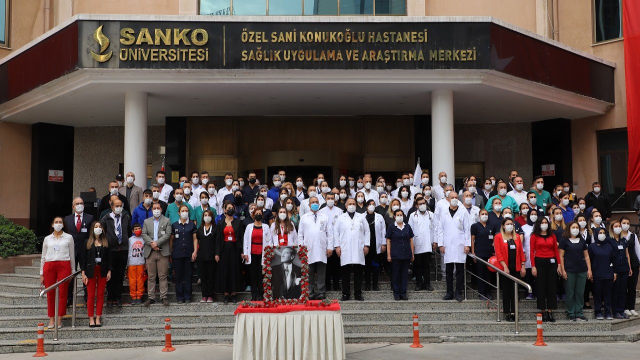 SANKO Üniversitesi Hastanesi'nde Cumhuriyet Bayramı Kutlandı