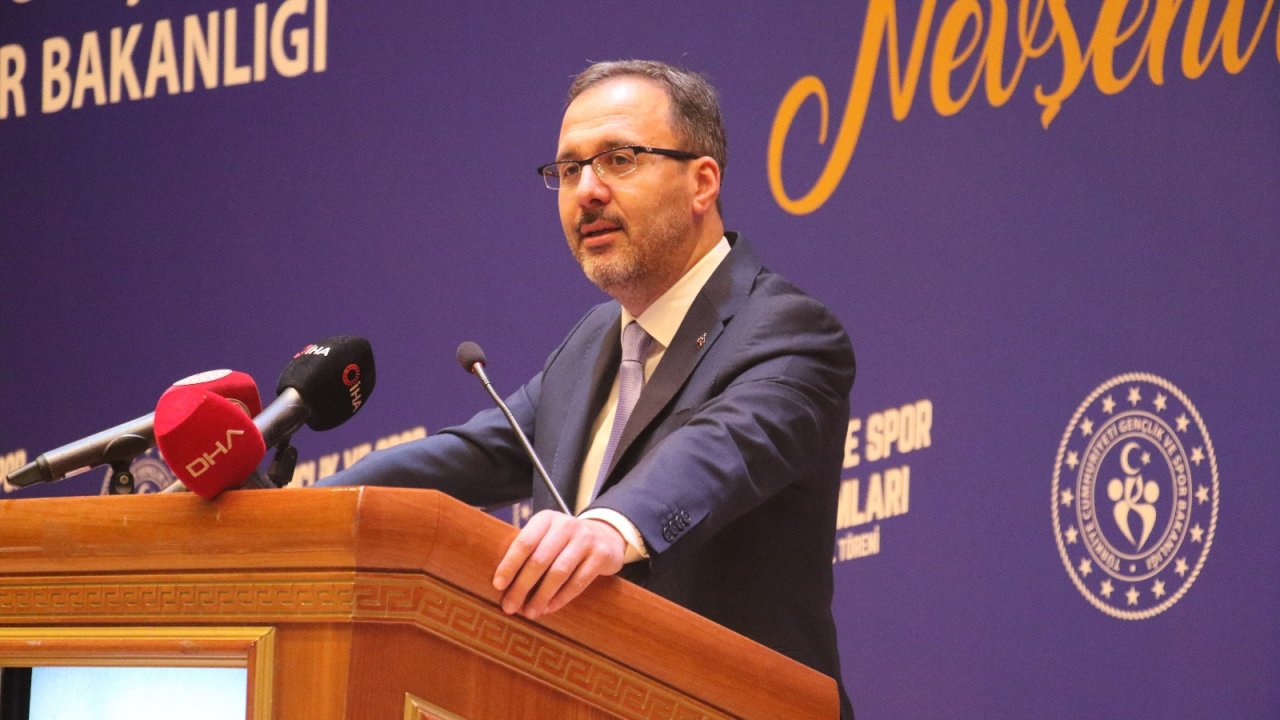 Bakan Kasapoğlu: “Harcanan her bir kuruşu gençlerimiz için harcıyoruz”