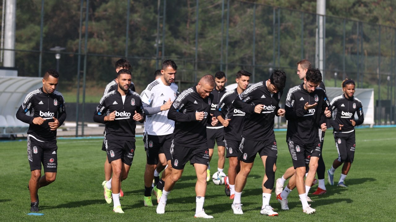 Beşiktaş, Alanyaspor hazırlıklarına başladı