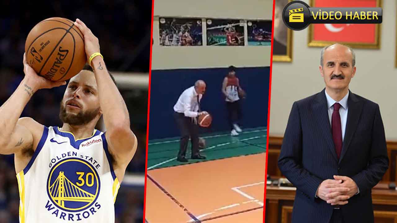 Başkan Necati Okay'ın içinden Stephen Curry çıktı