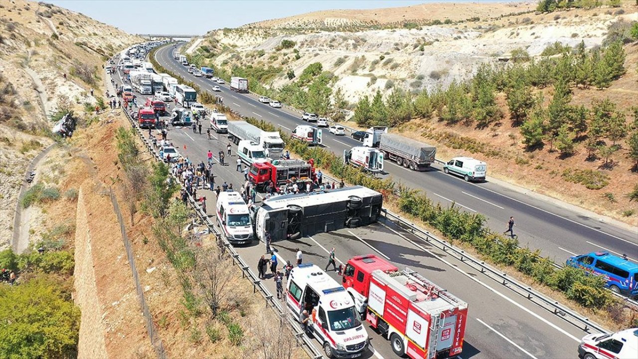 Gaziantep'teki faciada otobüs hız sınırını aşmış!