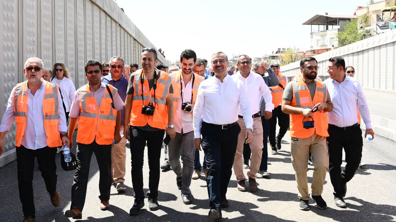 Başkan Güngör, basın mensuplarıyla 4 Ulaşım Projesini inceledi!