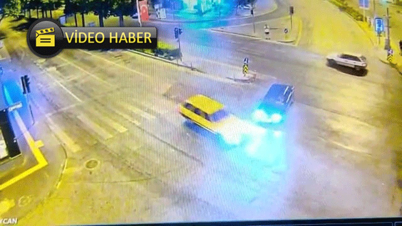 Kahramanmaraş’ta trafik kazası kamerada!