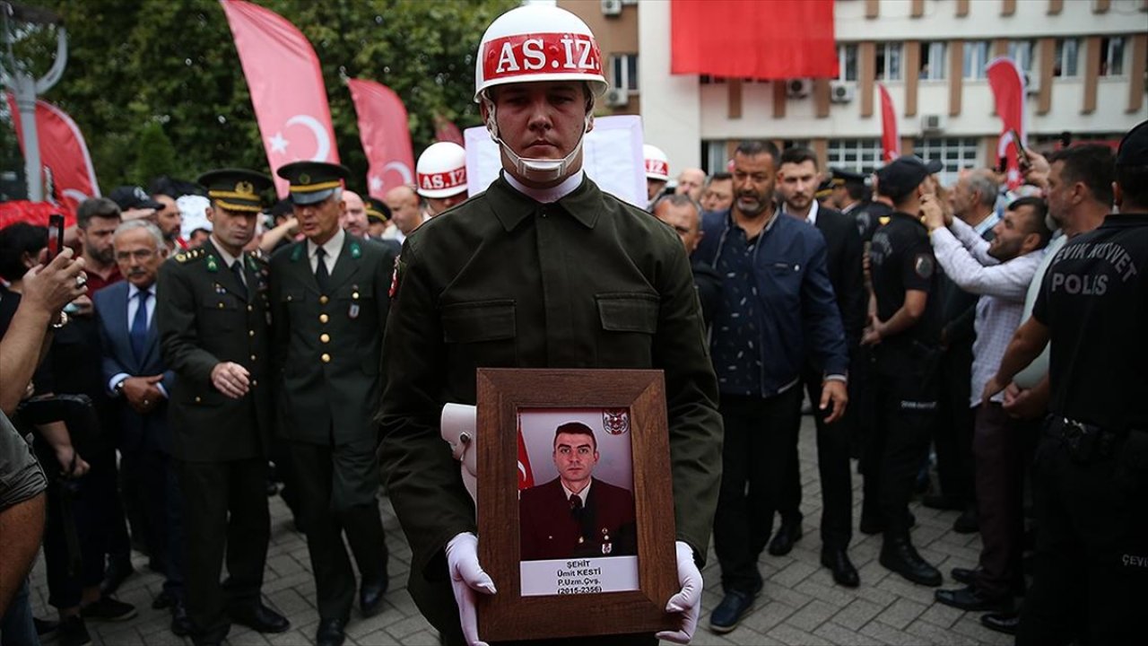 Şehit asker, memleketi Ordu'da son yolculuğuna uğurlandı!