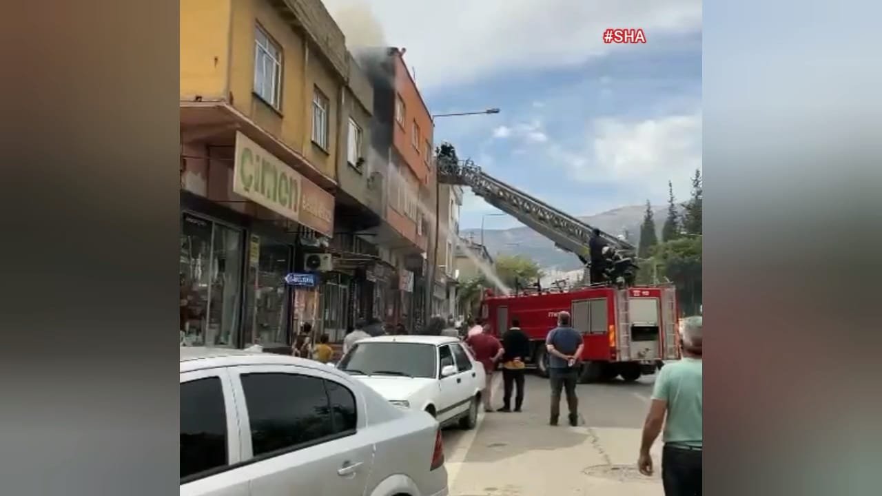 Kahramanmaraş’ta yangın paniği!