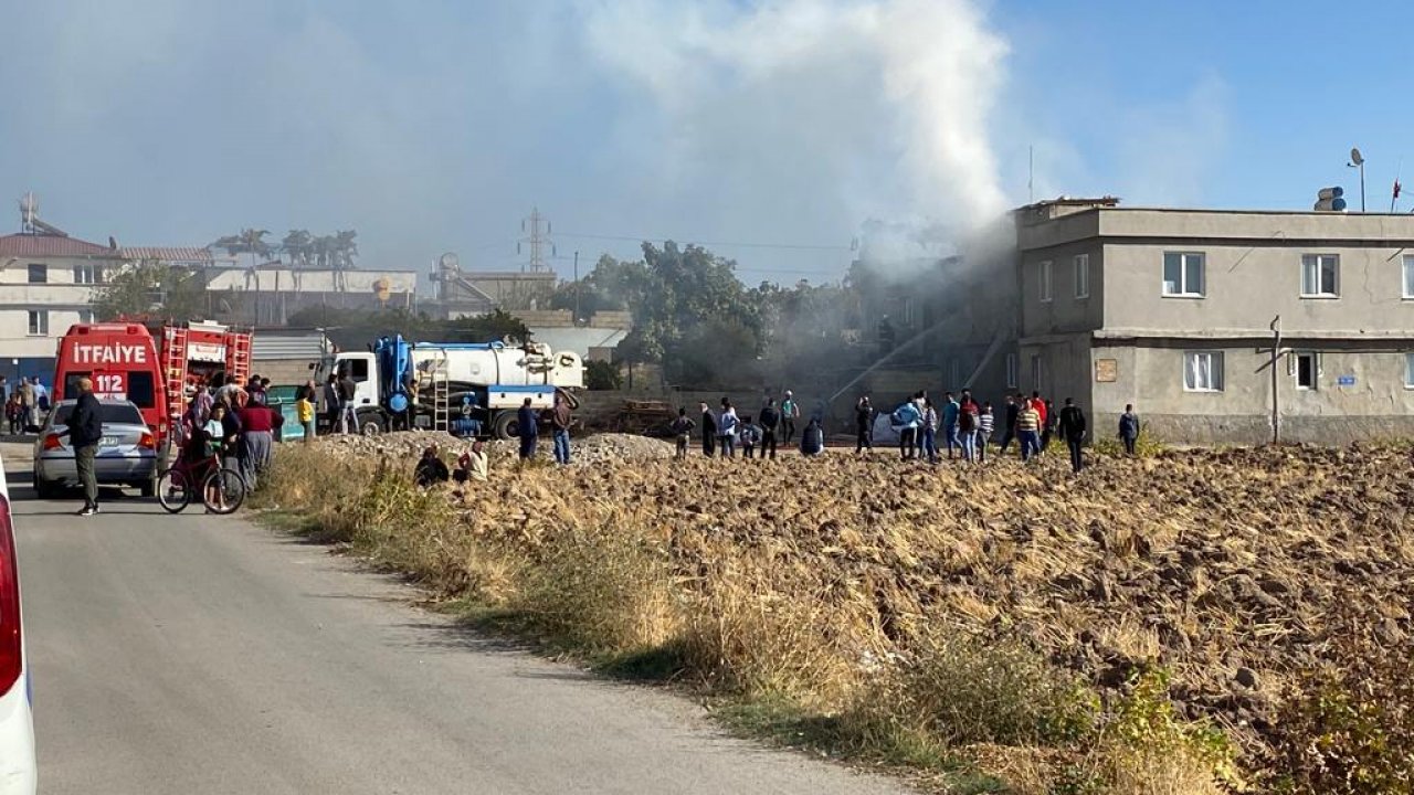 Kahramanmaraş’ta yangın paniği!