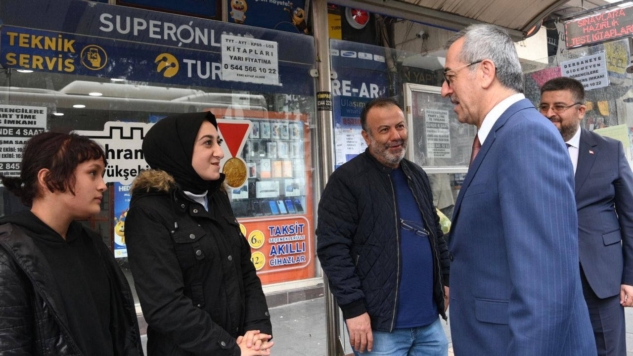 Başkan Güngör, Esnaf Ziyaretlerini Sürdürüyor