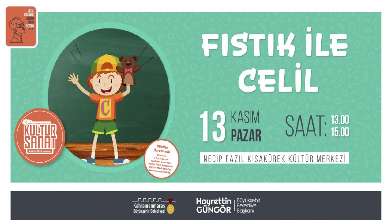 ‘Fıstık İle Celil’ Miniklere Dostluğu Anlatacak