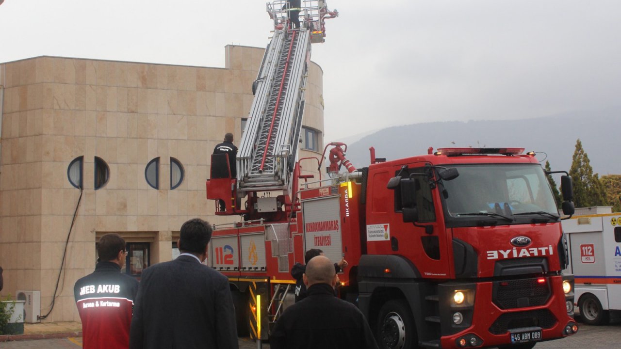 KSÜ’de Acil Durum Tatbikatı Gerçekleştirildi