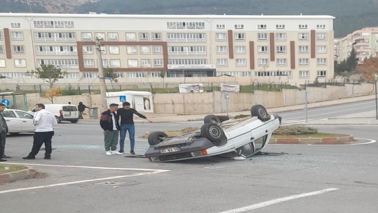 Kahramanmaraş’ta trafik kazası! Üç kişi yaralandı