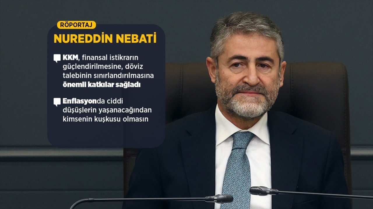 Nureddin Nebati KKM'nin bir yılını değerlendirdi