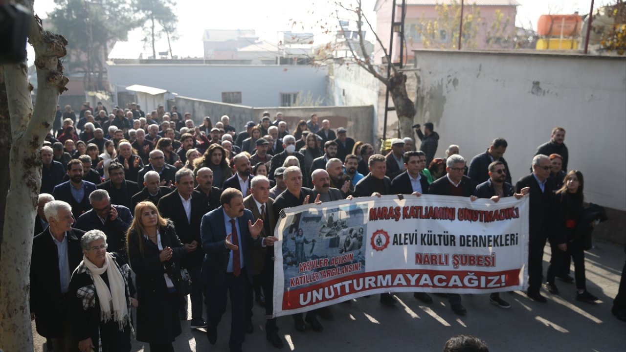 Kahramanmaraş’ta "Maraş Olayları"nın 44. yılı dolayısıyla anma etkinliği düzenlendi!