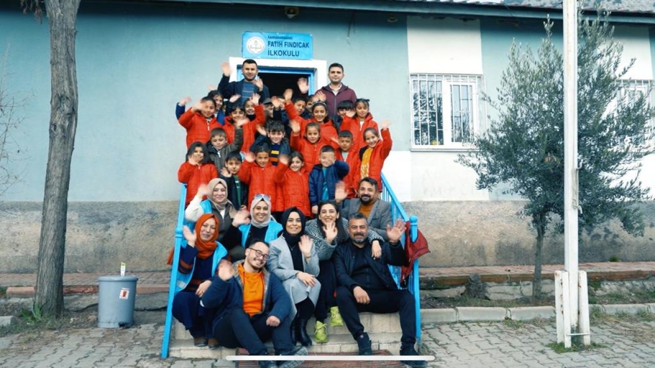 Kahramanmaraş’taki dernek  çocukları sevindirdi!