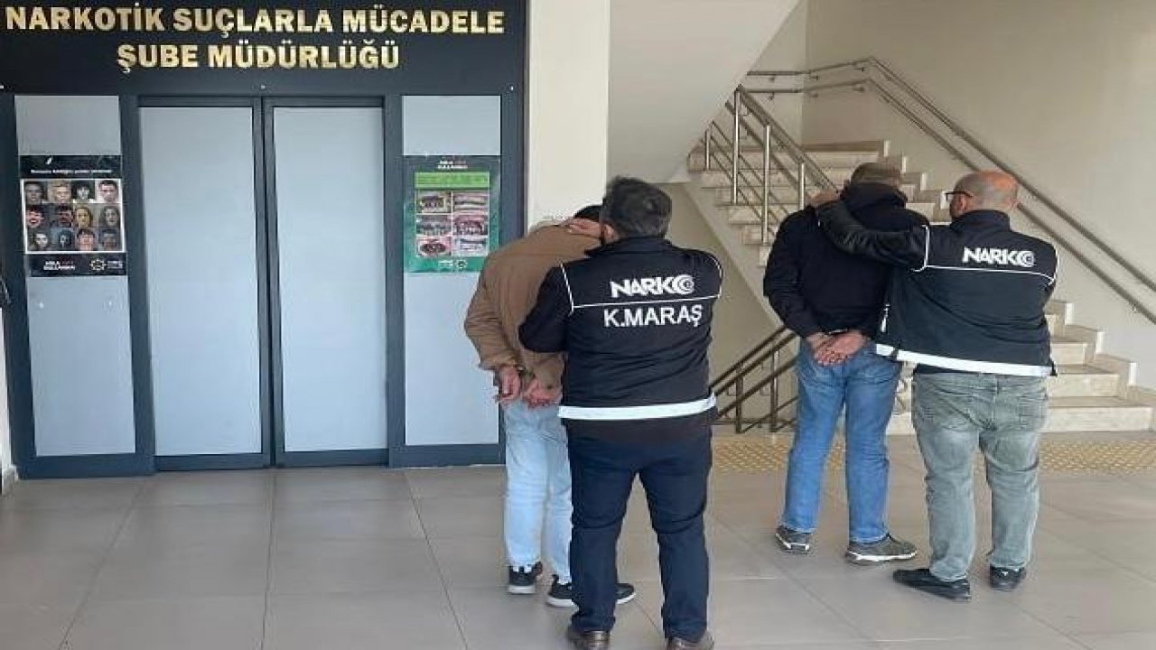 Kahramanmaraş’ta uyuşturucudan 2 kişi yakalandı