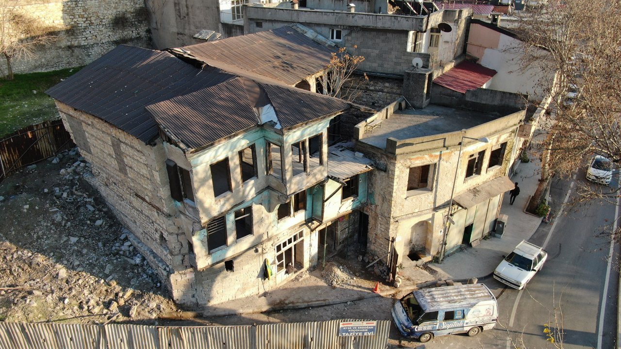 Kahramanmaraş’taki 150 Yıllık Konak Ayağa Kalkıyor