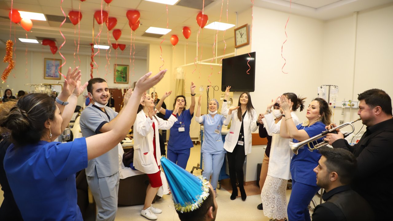 SANKO Üniversitesi Hastanesi’nde Yeni Yıl Kutlandı