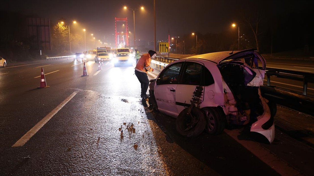 Zincirleme trafik kazasında 6 kişi yaralandı!