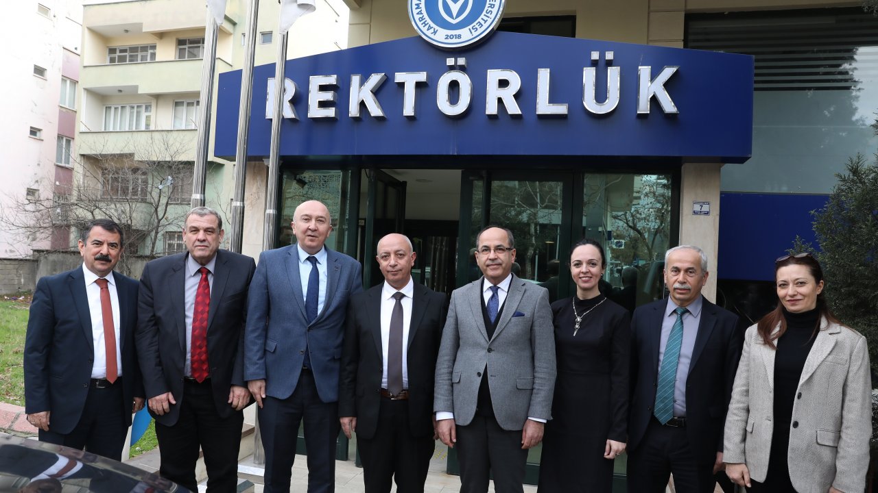 KSÜ Rektörü Prof. Dr. Alptekin Yasım’dan KİÜ Rektörü İsmail Bakan’a “Hayırlı olsun” ziyareti