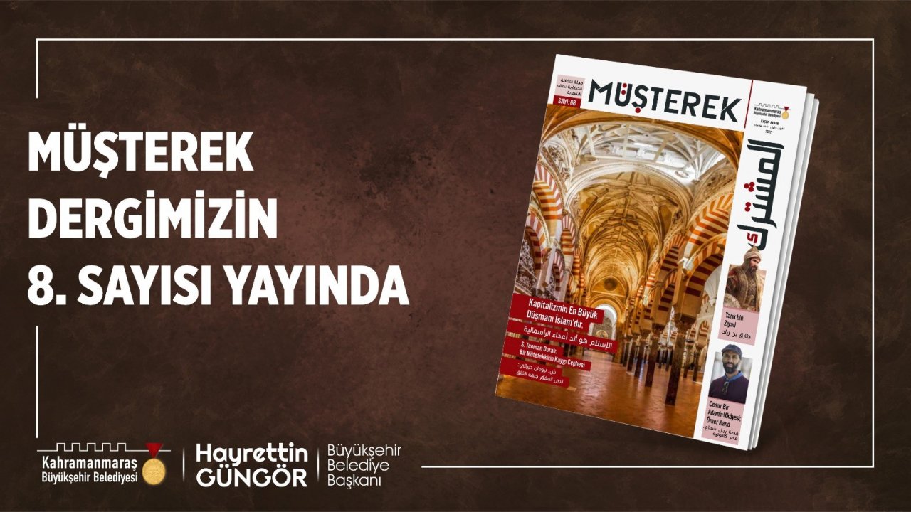 Kahramanmaraş’ta Müşterek Dergisi’nin Yeni Sayısı çıktı!