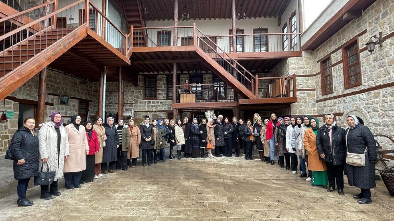 Hataylı hanımlar Mutfak Müzesi ve Dulkadiroğlu Konağı’nı ziyaret etti!