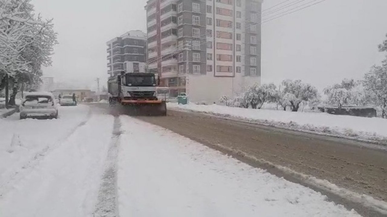 Kahramanmaraş’ta kar yağışı sonrası ulaşımda son durum!  