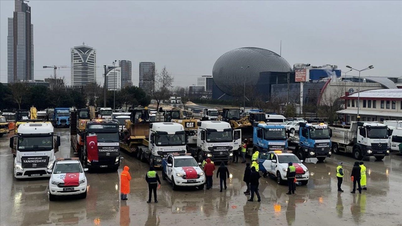 Kayseri ve Yozgat'tan deprem bölgesine yardımlar sürüyor