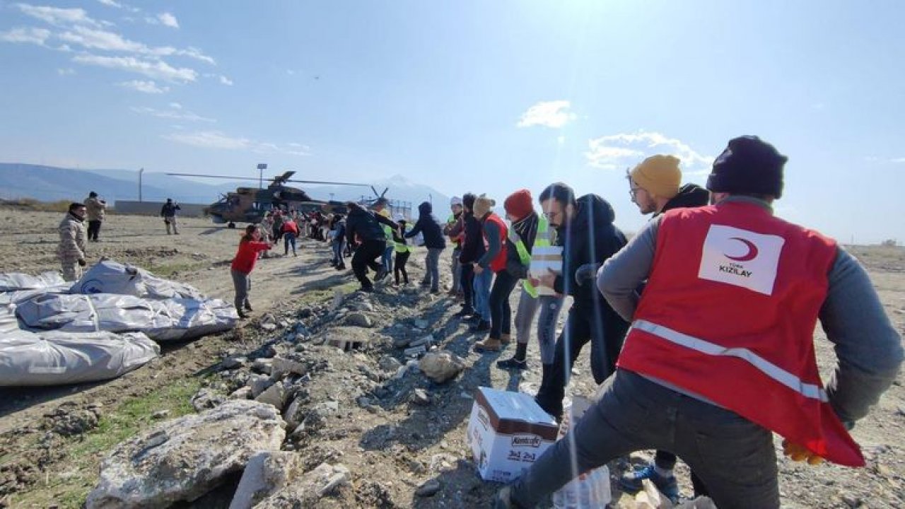 STK'lerin deprem bölgesindeki çalışmaları sürüyor