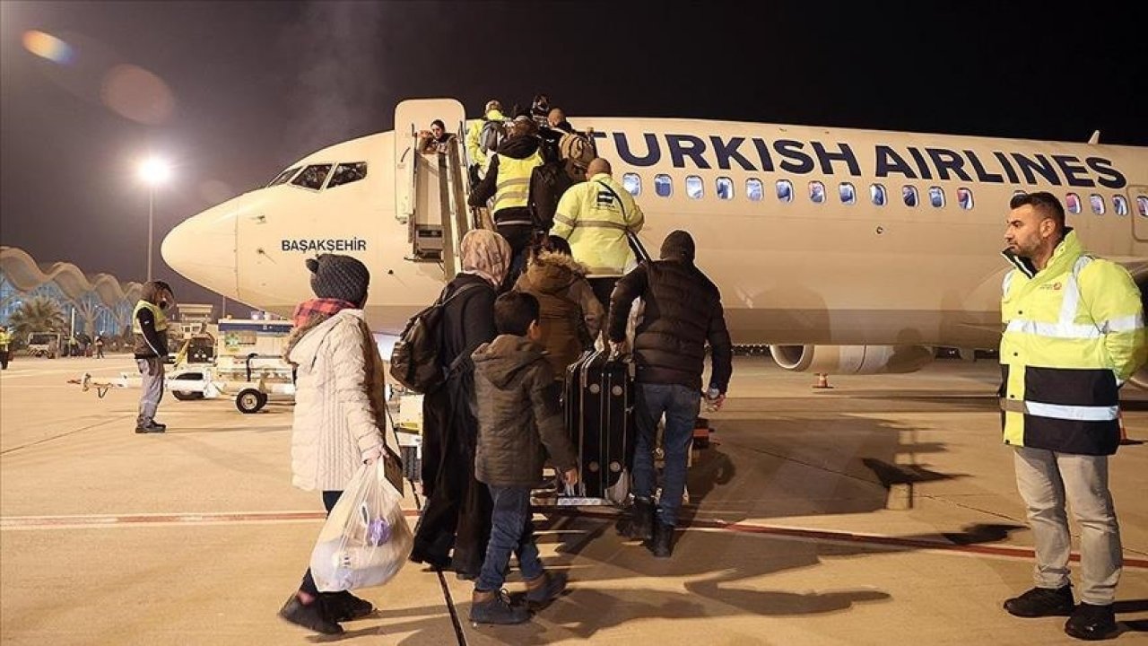 Deprem bölgesinden ücretsiz tahliye uçuşları bu gece sona eriyor!