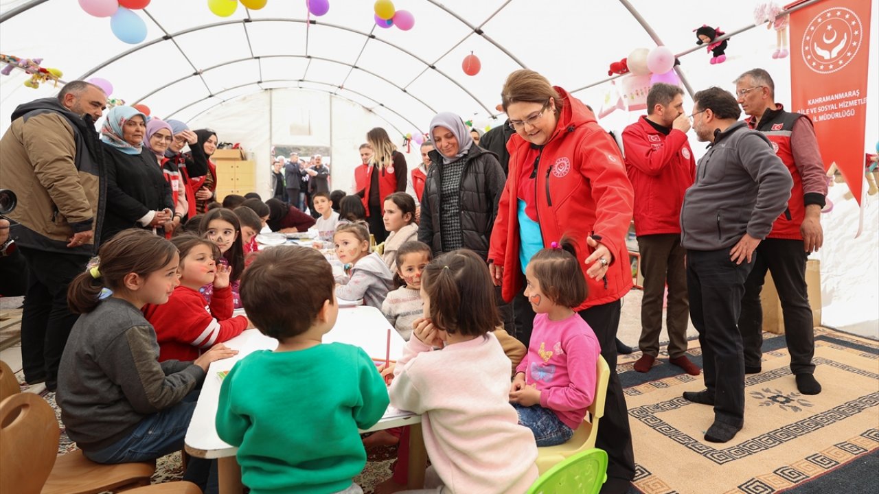 Bakan Yanık, Kahramanmaraş’ta depremzedeleri ziyaret etti!